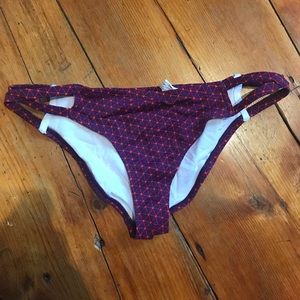 Red urban outfitters bikini bottom